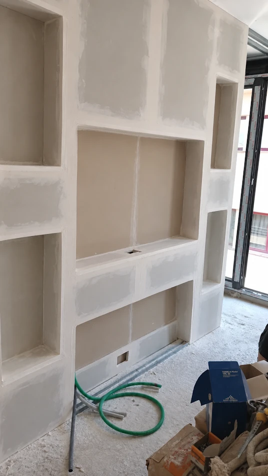 Mueble de salón en Pladur